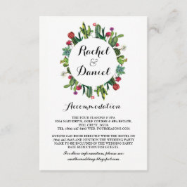 Information om Cactus Accomodation Fiesta Bröllops Tilläggskort