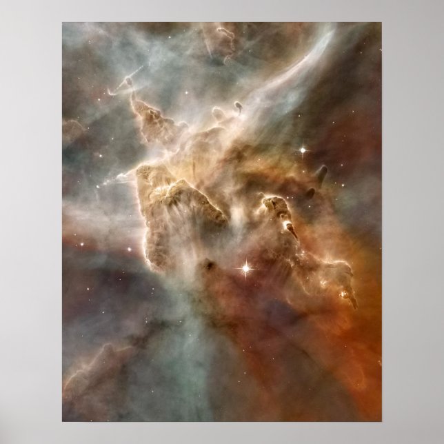 Information om Carina Nebula Star-Forming region Poster (Framsidan)
