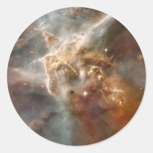 Information om Carina Nebula Star-Forming region Runt Klistermärke