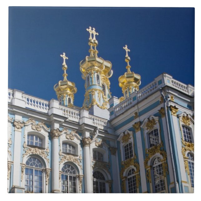 Information om Catherine Palace Chapel Kakelplatta (Framsidan)