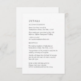 Information om Celtic Irish Svan Kärlek Knot Bröll Tilläggskort