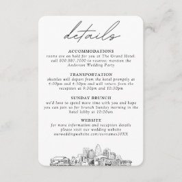 Information om Charlotte Bröllop Small Lodrät Tilläggskort