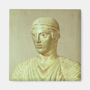 Information om Delphi Charioteer, c.470 BC Magnet