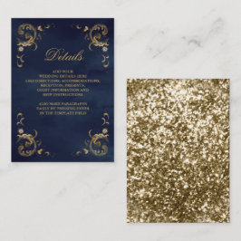 Information om den blå flaggan i Guld Ram Tilläggskort