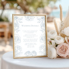 Information om den moderna blå och vita Fransken R