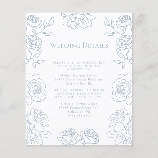 Information om den moderna blå och vita Fransken R (Framsida)