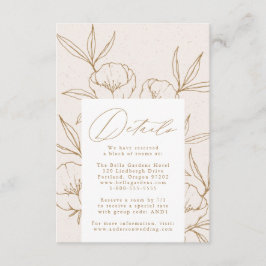 Information om den moderna botaniska Blommigten Cr Tilläggskort