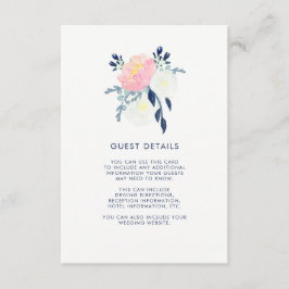 Information om den moderna Rosan och Blommigten G Tilläggskort