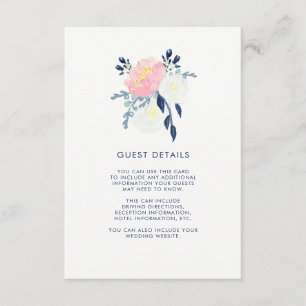 Information om den moderna Rosan och Blommigten G Tilläggskort