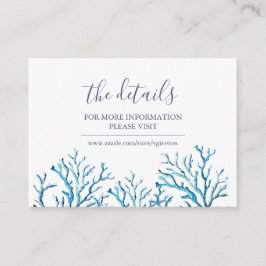 Information om den tropiska kustsjöskalsgästen Inf Tilläggskort