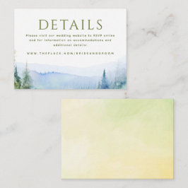 Information om det lilla djurutrymmeskortet i berg tilläggskort