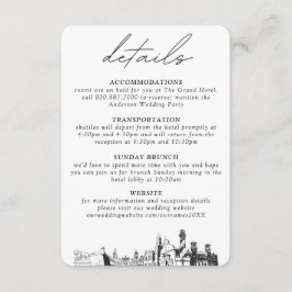 Information om det lilla Lodrät St Augustine Bröll Tilläggskort