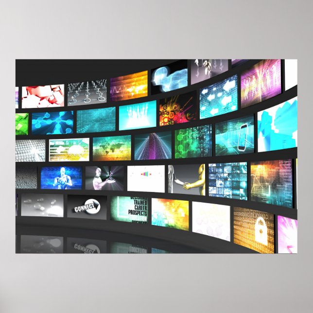 Information om digitala multimedieteknik poster (Framsidan)