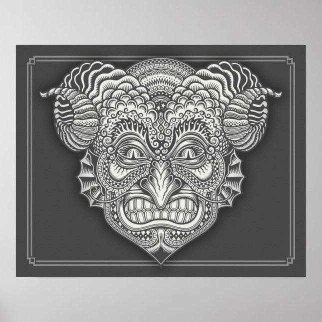 Information om djävulen poster (Framsidan)