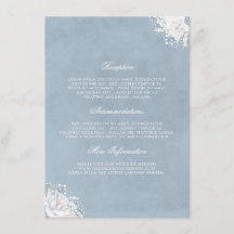 Information om Dusty Blue och Baby's Band Bröllop 