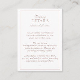 Information om Dusty Ro Classic Script Monogram Br Tilläggskort