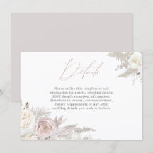 Information om Dusty Ro & Ivory Elegant bröllop