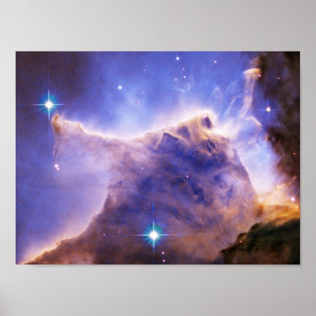 Information om Eagle Nebula M16-pelaren - del av ö Poster (Framsidan)