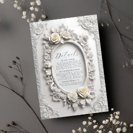 Information om elegant Art nouveau Ro Ram Tilläggskort