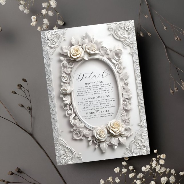 Information om elegant Art nouveau Ro Ram Tilläggskort (Skapare uppladdad)