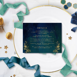 Information om elegant Blue, marinens Grönt Celest Tilläggskort