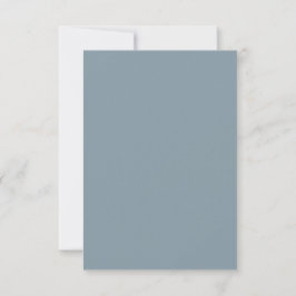 Information om elegant Dusty Blue och Guld Bröllop Inbjudningar