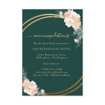 Information om elegant Emerald Grönt Guld Blommigt