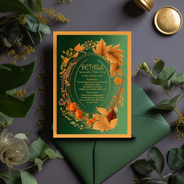 Information om elegant Enchanid Druid Backe-hölje OSA Kort (Skapare uppladdad)