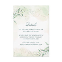 Information om elegant Eucalyptus Greenery Bröllop