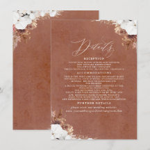 Information om elegant Exotic Boho Bröllop