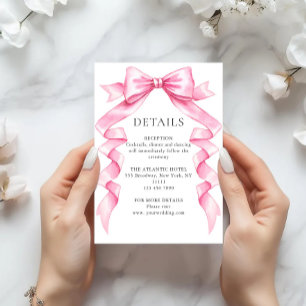 Information om elegant Gentle Rosa Hand plockade B Tilläggskort