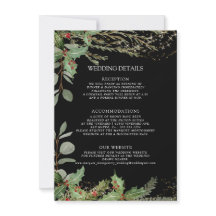 Information om elegant Lantern Winter Black Holly
