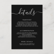 Information om elegant Modern Calligraphy Bröllop