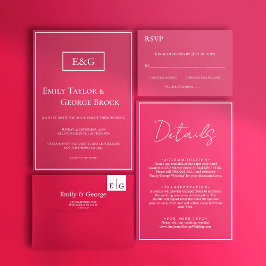 Information om elegant Simple Script Viva Magenta Tilläggskort