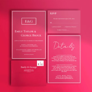 Information om elegant Simple Script Viva Magenta Tilläggskort