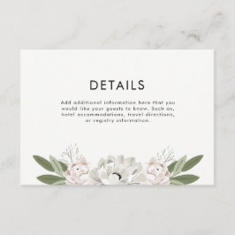 Information om Elfenbenskusten och Bröllop Sprigs Tilläggskort