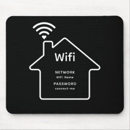 Information om enkel Elegant i WiFi-nätverkslöseno Musmatta