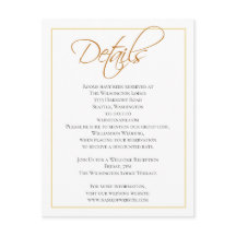 Information om enkel Grönt för Gult Bröllop