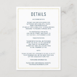 Information om enkel modern typografi Elegant bröl Tilläggskort