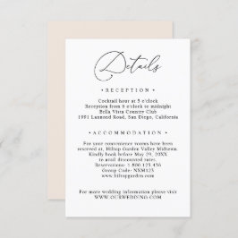 Information om enkel svartvitt och vit gäst i Bröl Tilläggskort