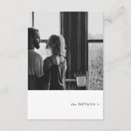 Information om enkelt fototema i Bröllop Tilläggskort