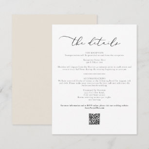 Information om EVELYN Elegant Calligraphy-skriptko Inbjudningar