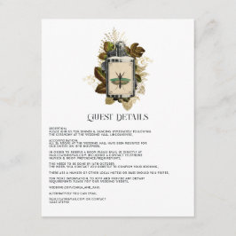 Information om fängelseplatsen Halloween Gothic Gu Tilläggskort