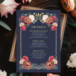 Information om Fantasy Enchanted Blommigt Garden W Tilläggskort