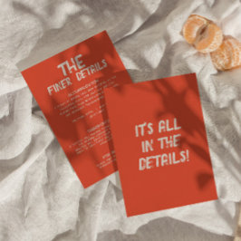 Information om fet, färglös Retro Bright Modern Br Tilläggskort