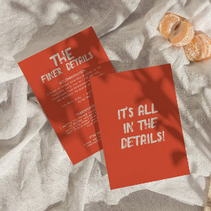 Information om fet, färglös Retro Bright Modern Br Tilläggskort