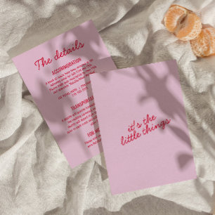 Information om fet, färglös Retro-Funky Modern Brö Tilläggskort