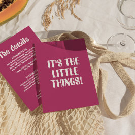 Information om fetstilt färgad Retro Groovy Modern Tilläggskort