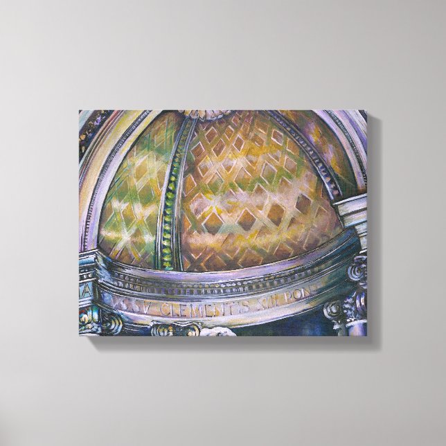 Information om Fontana di Trevi Canvastryck (Framsida)