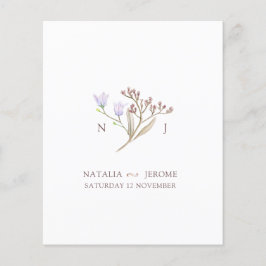 Information om gästgäss för enkel fallbröllop i Wi